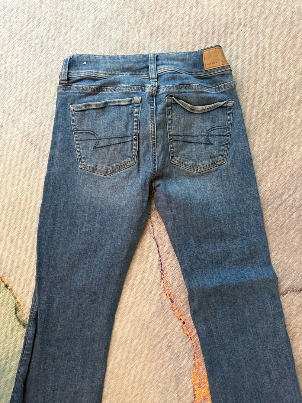 American Eagle Outfitters Mid-Rise kickboot - Blue - Picture 7 of 8